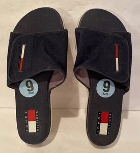 Tommy Hilfiger Sandalen Gr. 6 Flip Flops Navy Pool Side Slides Strand - Bild 1 von 8