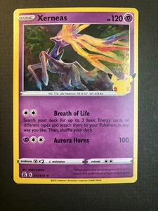 Pokémon [ESPAÑOL] Xerneas 012/025 Celebraciones Raro Holo Casi Nuevo - Imagen 1 de 4