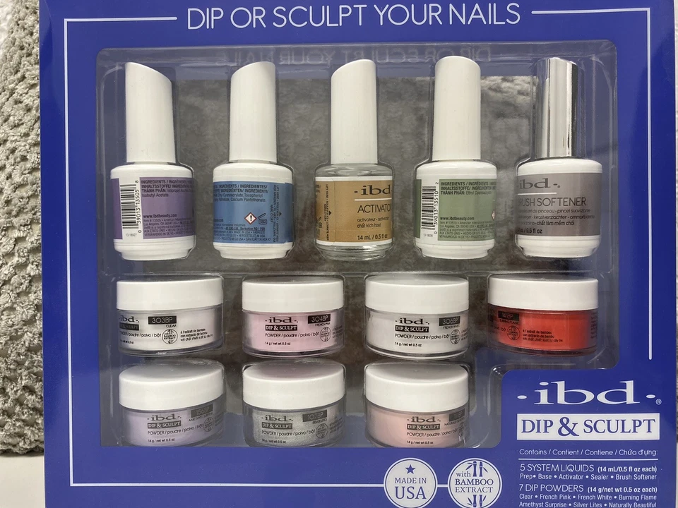 Kit profesional ibd Dip & Sculpt - 12 piezas - 13503 Foto 1 de 1