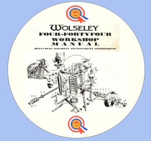 Wolseley Four-Fourty Four & Fifteen Fifty Werkstatthandbuch  - Bild 1 von 5