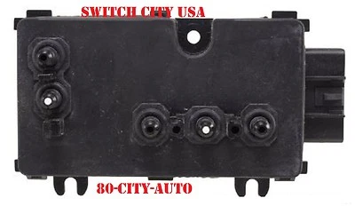 Interruptor de asiento eléctrico de 8 vías para pasajeros Cadillac Escalade CTS STS 12450264 FABRICANTE DE EQUIPOS ORIGINALES Foto 1 de 4
