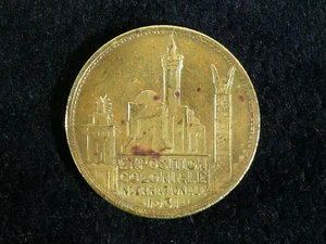 Medaille Exposition Coloniale Internationale Paris 1931 bronze AFRIQUE - Imagen 1 de 5