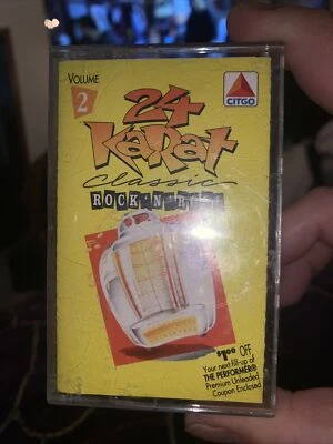 24 Karat Classic Rock N Roll Vol.2 Cassette Tape 1991 BMG Music, CITGO Gas Promo - Image 1 of 4