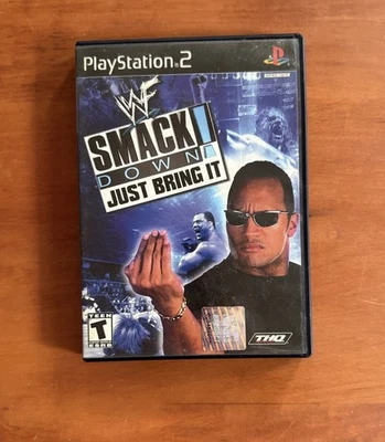 WWF Smackdown! Just Bring It (Playstation 2 Ps2) Excellent Black Label & Tested - Image 1 of 4