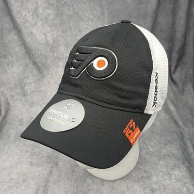 Gorra Philadelphia Flyers Reebok Center Ice Collection NHL Flex Fit Cap - Talla S/M Foto 1 de 4