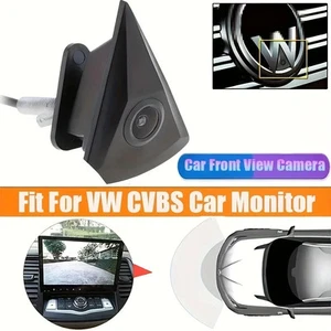For Volkswagen Logo-Embedded Front View Camera For VW Passat Tiguan Golf Touran - Picture 1 of 7