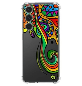Cover Silicone Anti Colpi per Samsung Galaxy S24 FE 5G Disegno Colori Disegni - Zdjęcie 1 z 1