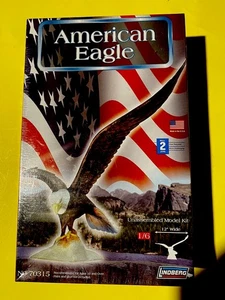 American Eagle Lindberg Modellbausatz 12" Spannweite Maßstab 1/6 70315 Box Neu - Bild 1 von 4