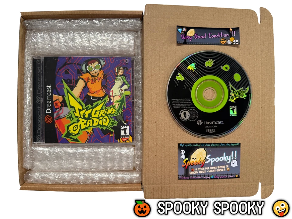 Jet Grind Radio Sega Dreamcast - NTSC-U/C USA VGC CIB - High Quality Packing - Image 1 of 4