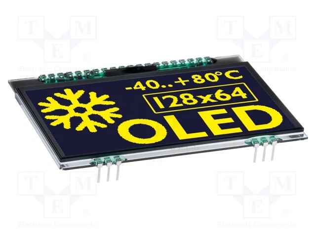 1 pièces, Display: OLED EAOLEDL128-6LGA /E2FR - Photo 1/1