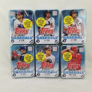 ✅2021 TOPPS SERIE 1 MLB Béisbol Coleccionable Lata Sellada de Fábrica Nuevo (ELIGE EL TUYO - Imagen 1 de 8