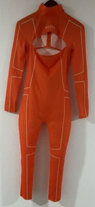 Milano Di Rouge Jumpsuit Orange Size Medium Made In USA - Picture 1 of 6