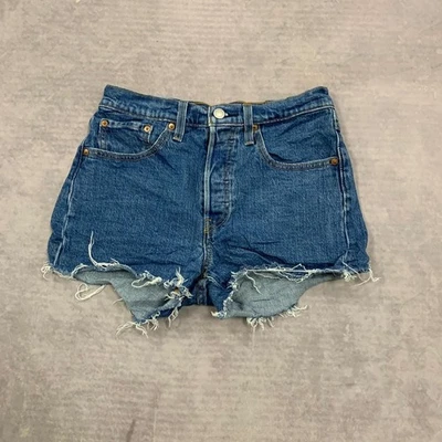 Levi's Shorts levi 501 cut off denim shorts Women's 28 - Image 1 of 4