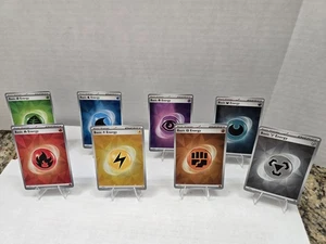 Pokémon TCG: Scarlet & Violet Prismatic Evolutions Reverse Holo Energy Lot Of 8 - Picture 1 of 13