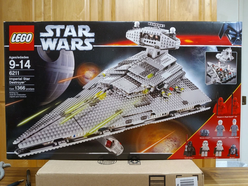 *Lacrado de Fábrica* LEGO Star Wars Imperial Star Destroyer (6211) - Imagem 1 de 4