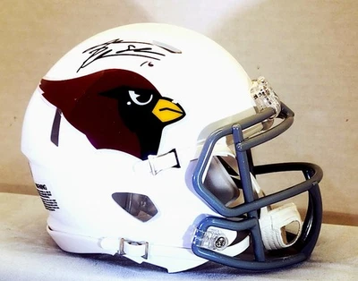Arizona Cardinals Mini Helmet Autographed By Jake Plummer COA - Image 1 of 4