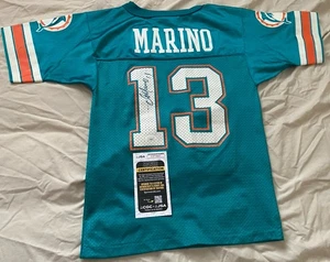 Vintage 1994 Miami Dolphins#13 Logo Athletic Dan Marino Signed Jersey w/ JSA COA - Picture 1 of 6