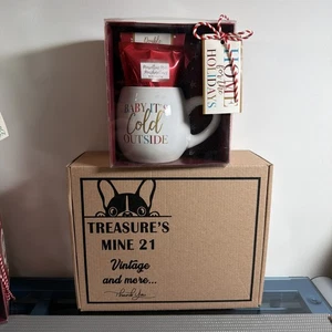 Cocoa Factory "Baby It's Cold OutsideKeramiktasse Geschenkset (Schokolade abgelaufen)(R59) - Bild 1 von 7