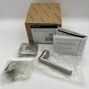 Baldwin Estate Soho Interior Lever Latchset Handle 5485V LVR RDM Set 056 Keyless - Picture 1 of 9
