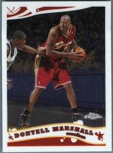 2005-06 Topps Chrome Cleveland Cavaliers Donyell Marshall #157 - Picture 1 of 2
