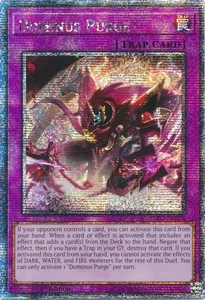 YUGIOH DOMINUS PURGE QUARTER CENTURY SECRET RARE 1ST NM INFO-EN078 - Picture 1 of 1