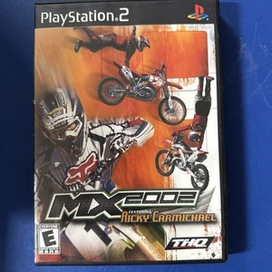 MX 2002 Featuring Ricky Carmichael (Sony PlayStation 2, 2001) CIB And Tested - Picture 1 of 4