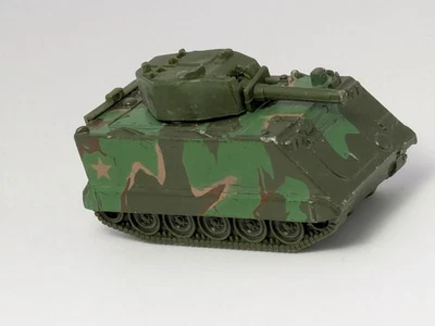 老式 1983 年 Hot Wheels 压铸 1/64 军队迷彩指挥坦克 — 第 1/4 张图片