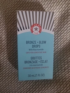 First Aid Beauty FAB Bronze + Glow Drops Niacinamide 30ml RRP£26 NEW Combine P&P - Picture 1 of 6