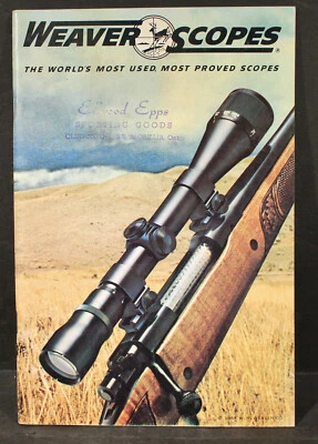 1967 Weaver Scopes 43 Page Catalog Very Nice Condition - Image 1 of 4
