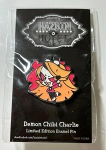 Hazbin Hotel Charlie pin badge Limited From JAPAN - Picture 1 of 1