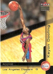 2000-01 Fleer Keyon Dooling RC Orlando Magic Los Angeles Clippers Lot Missouri - Picture 1 of 3