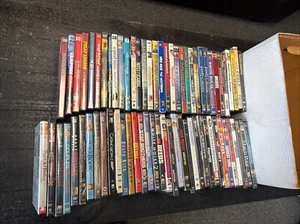 Huge Lot of 70 DVD Movies VG Condition Action Family Assortment Fast Shipping #4 - Foto 1 di 20