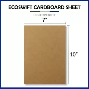 1 7x10 "EcoSwift" Marke Spanplatte Karton Basteln Sammelalbum Scrapbooking Blätter - Bild 1 von 6