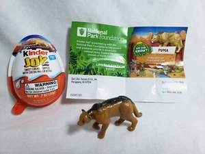 Kinder Joy Puma Sammlerstück Minifigur Nationalpark Foundation Spielzeug - Bild 1 von 3