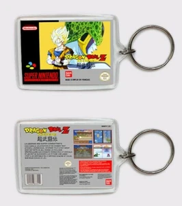 Dragon Ball Z super nintendo Porte-Clés Porte-Clé - Picture 1 of 1