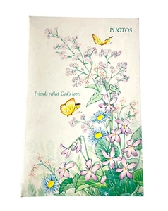 Photo Album Floral Butterfly Religious Friends Reflect God's Love Holds 72 - Picture 1 of 6