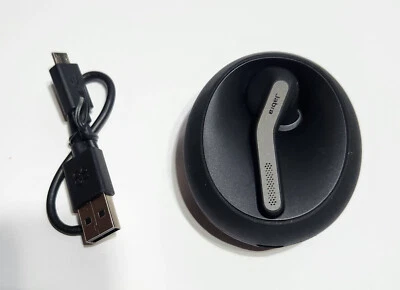 Unused OEM Black Jabra Talk 55 Wireless Headset with Case & Cable in Bulk Pkg - Image 1 of 4