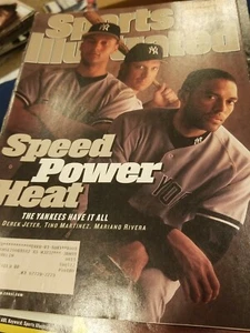 New York  Yankees si magazine sports illustrated 1998 speed power heat jeter  - Picture 1 of 1