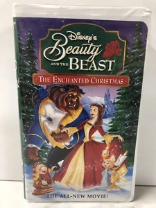 Walt Disney’s Beauty And The Beast The Enchanted Christmas VHS Movie - Picture 1 of 5