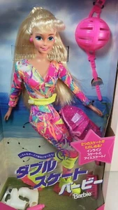 Mattel Hot Skatin Barbie Japanese Foreign Doll 13511 Excellent condition NRFB - Picture 1 of 5