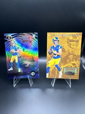 Stetson Bennett IV 2023 Panini Contenders Rookie Stallions #4 Los Angeles Rams - Image 1 of 4