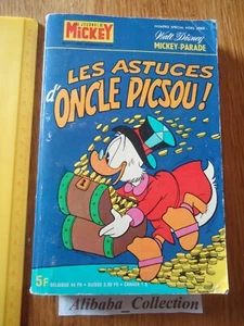 LIVRE ** MICKEY PARADE 1310 bis ASTUCES PICSOU ** JOURNAL Walt Disney BD ALBUM - Picture 1 of 3