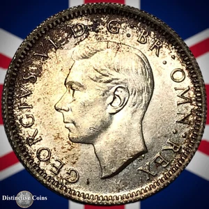 Great Britain 1945 Six Pence GB1763 - Picture 1 of 2