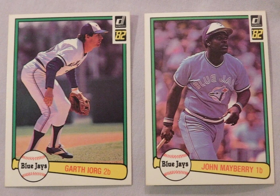 1982 Donruss Toronto Blue Jays Baseball Card Pick one - Image 1 of 1