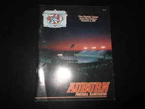 1989 Auburn Tigers Football Program vs. Florida Gators - Nov. 4 - 50th Anniversa - Bild 1 von 2