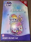 My Little Pony Valentine Card Kit 48 Count w/ Heart Shaped Seals SHIPS FREE NEW