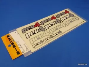 Vintage (HPI 9317) RS4 PRO 4 Logo Decal Made in USA - Picture 1 of 1