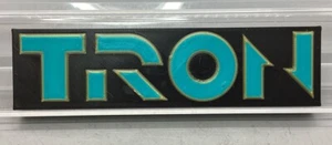 Insegna 3D logo film TRON per mensola o esposizione parete Disney vintage design 3D - Foto 1 di 6