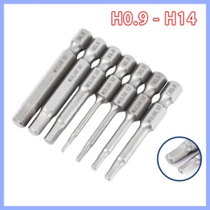 Hex Key Allen Bit Set Quick Change Connect Impact Driver Power Drill 50/65/100mm - Picture 1 of 5