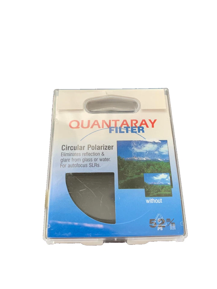 "Quantaray" Circular polarizer Camera Filter 62mm - Sealed New 💥 - Image 1 of 2